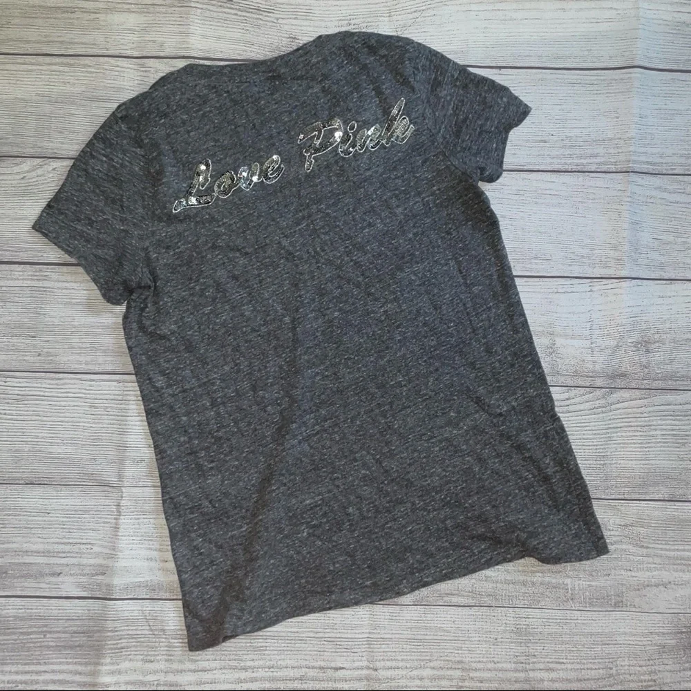 Victoria’s Secret Pink Bling Short Sleeve Top
